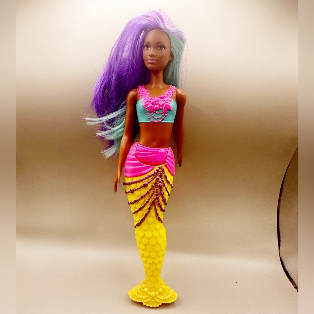 Mattel Barbie Dreamtopia Mermaid Doll African American 2019